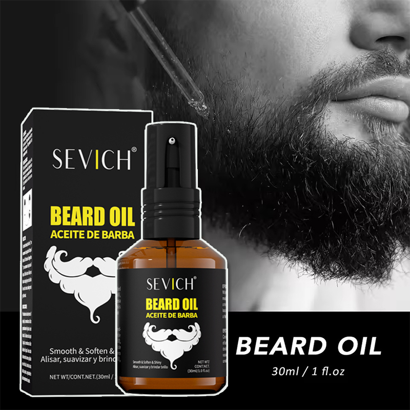 Men'S Grooming Tonic - 30 มล. น้ำมันบำรุงเครา เซรั่มบำรุงเคราสำหรับผู้ชาย น้ำมันบำรุงเครา น้ำมันจัดแต่งทรงผม