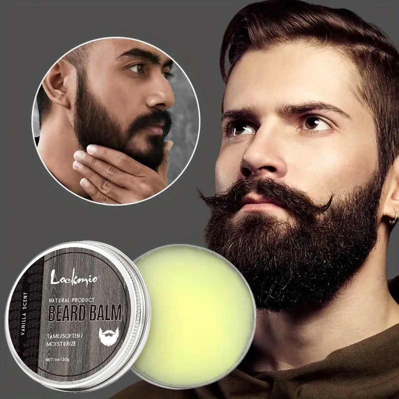 Men'S Grooming And Skin Care - LOCKMIO Natural Moisture หนวดครีม Beard Balm