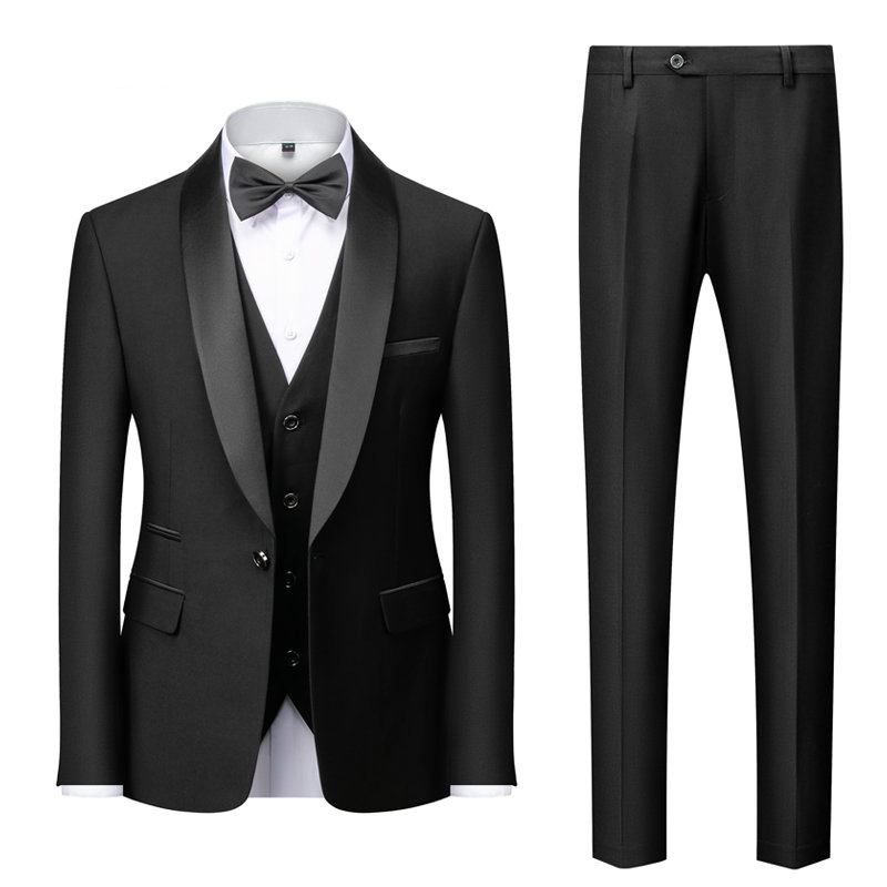 Men'S Grooming Brands - M-6XL ผู้ชายธุรกิจสบายๆมีการสูบบุหรี่ชุด High End ยี่ห้อ Boutique
