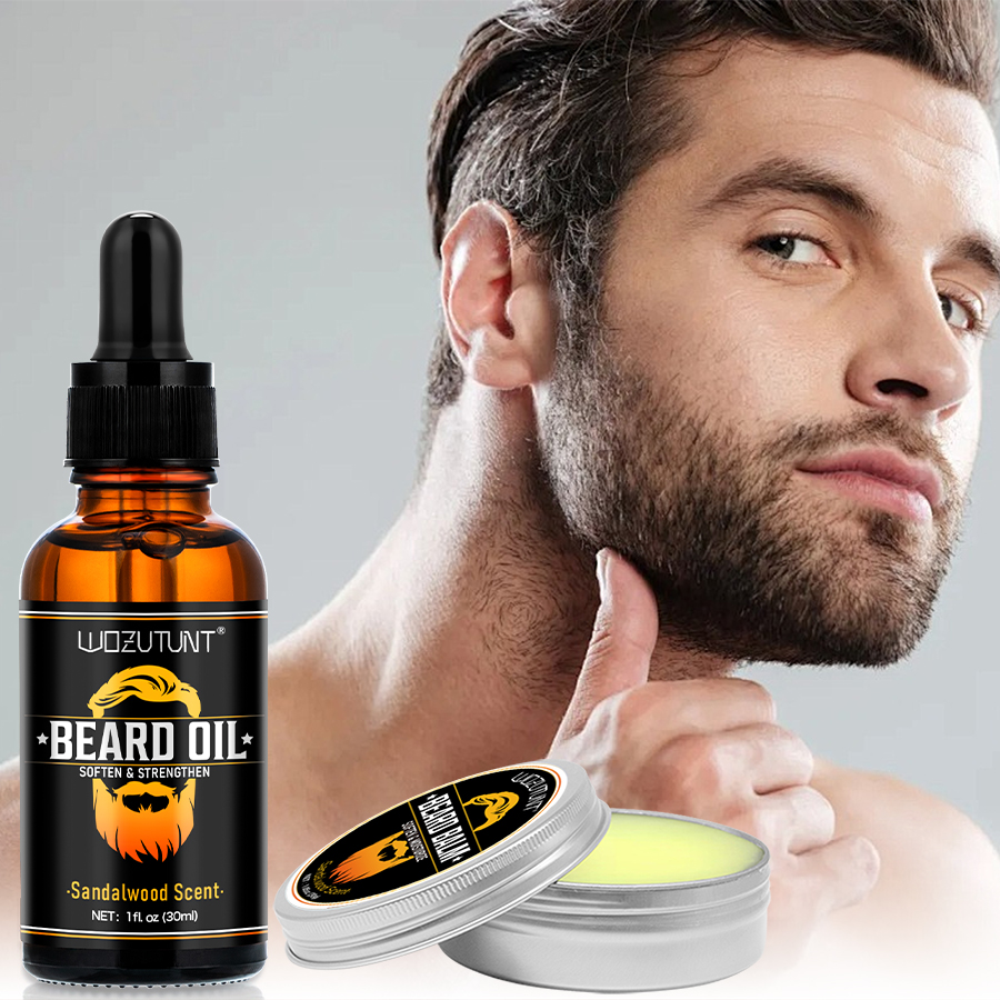 Men'S Grooming Tonic - กลิ่นไม้จันทน์ธรรมชาติ 100% 30ml Beard Oil และ