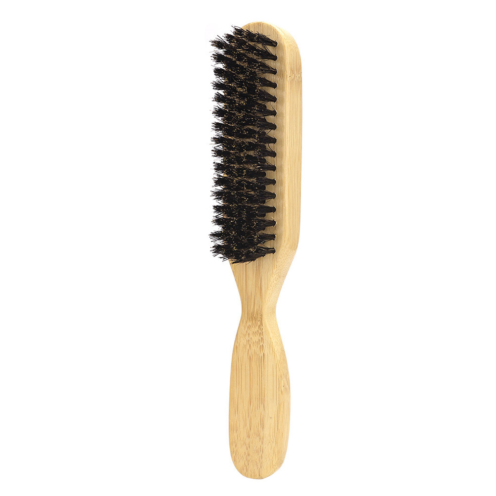 Men'S Beard Grooming - แปรงขนหมูป่าสำหรับจัดแต่งหนวดเคราผู้ชาย ด้ามไม้ ขนแปรงนุ่ม หวีจัดแต่งทรงเครา แปรงสำหรับจัดระเบียบเครา