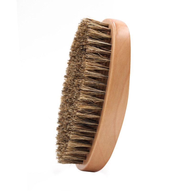 Men'S Beard Grooming - หมูป่าธรรมชาติแปรงเคราสำหรับชายไม้ไผ่นวดหน้า That Works มหัศจรรย์หวีเคราและหนวด Drop Shipping