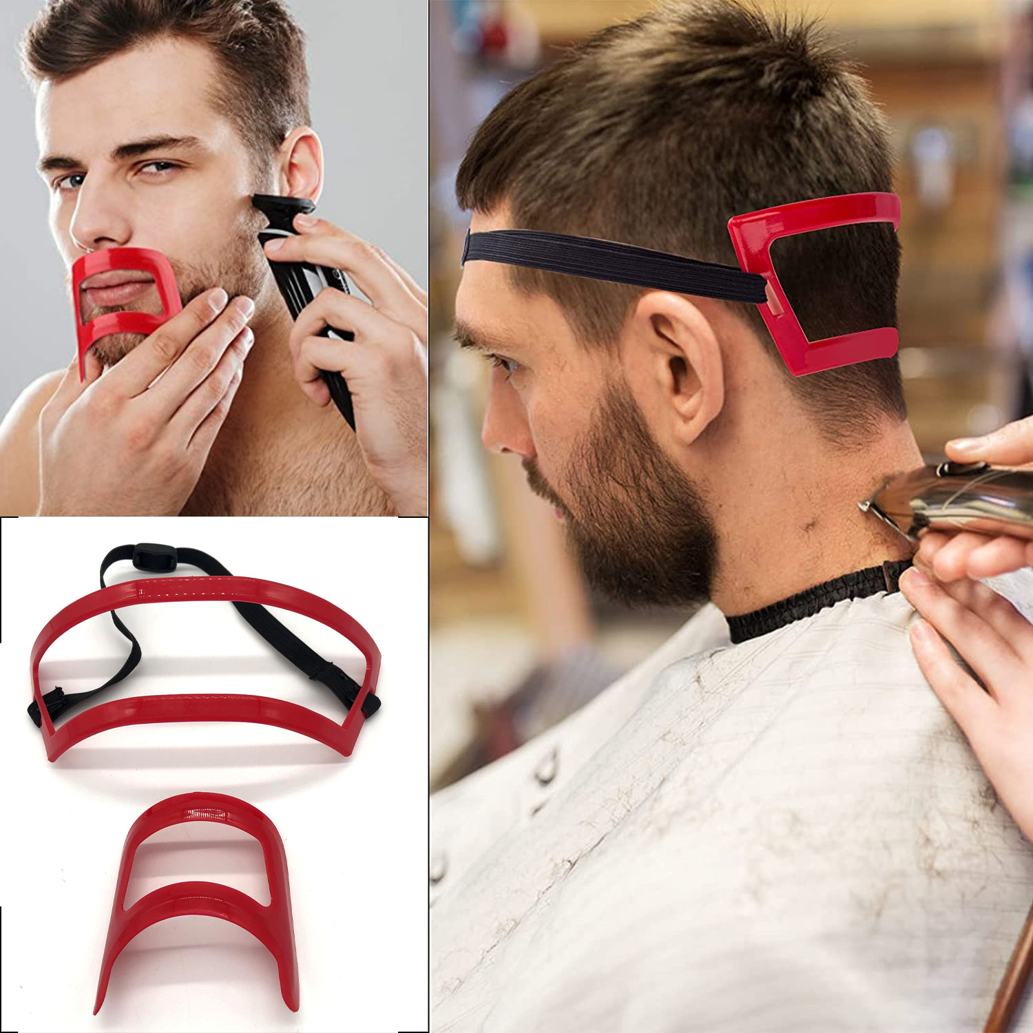 2/4Pcs Men's Beard CombsผมTrim - Men'S Beard Grooming บทวิจารณ์และราคา