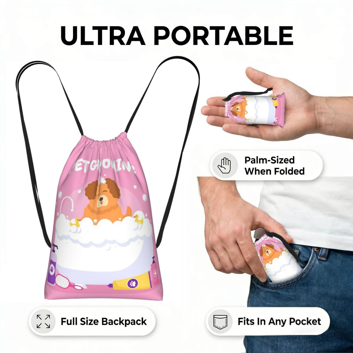 กระเป๋าเป้แบบมีเชือกสำหรับใส่อ - Men'S Grooming Bag บทวิจารณ์และราคา