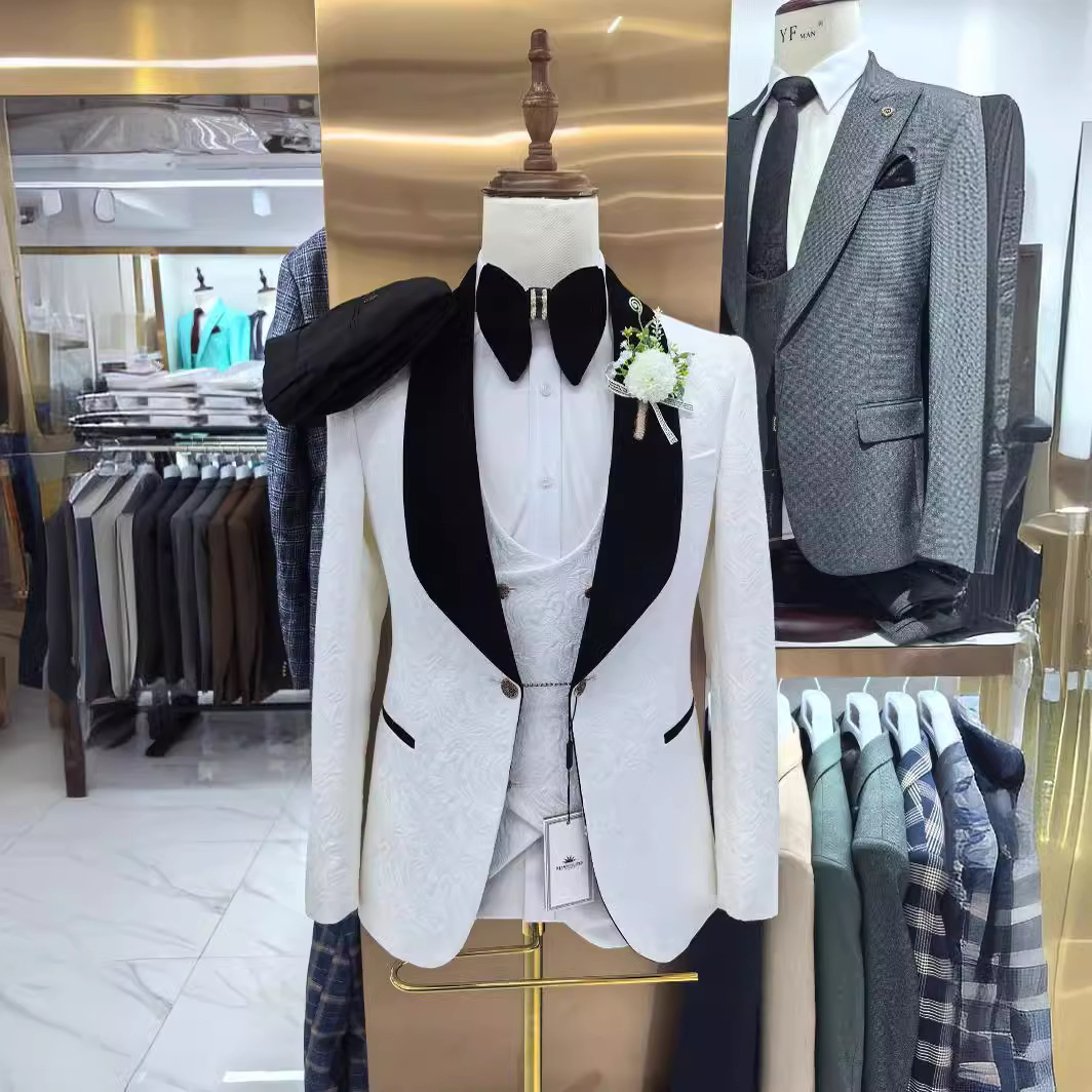 ชุดสูทแต่งงานผู้ชาย Thorndike  - Men Grooming Outfit บทวิจารณ์และราคา