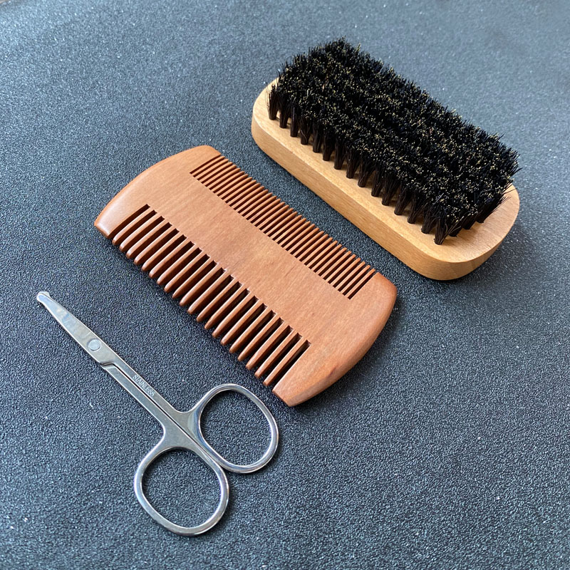 ชุดดูแลเคราสำหรับผู้ชาย, แปรงป - Men'S Grooming Bag บทวิจารณ์และราคา