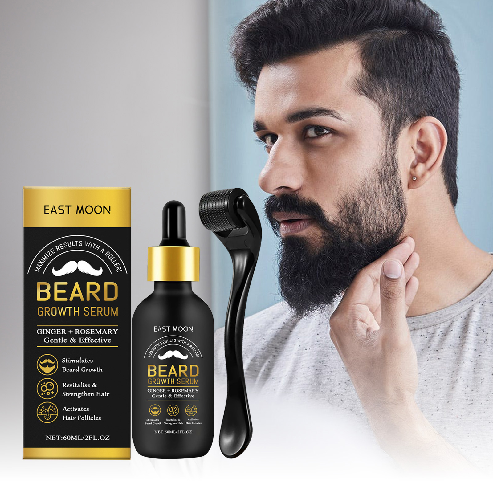 น้ำมันบำรุงหนวดเคราแบบลูกกลิ้ง - Men'S Grooming Tonic บทวิจารณ์และราคา