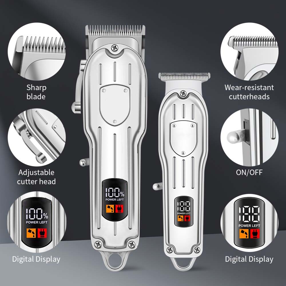 ชุดเครื่องตัดผมมืออาชีพพร้อมหน - Men Grooming Outfit บทวิจารณ์และราคา
