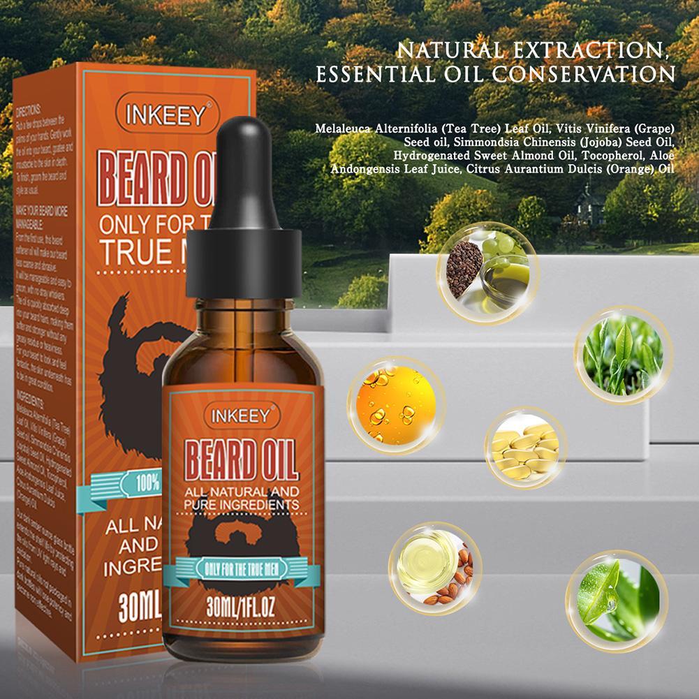 30ml Beard Growth Oil Serum สํ - Men'S Grooming Tonic บทวิจารณ์และราคา