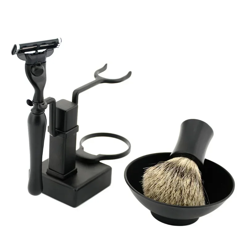 ชุดแปรงโกนหนวดโลหะสำหรับผู้ชาย - Shaving Brush Set บทวิจารณ์และราคา