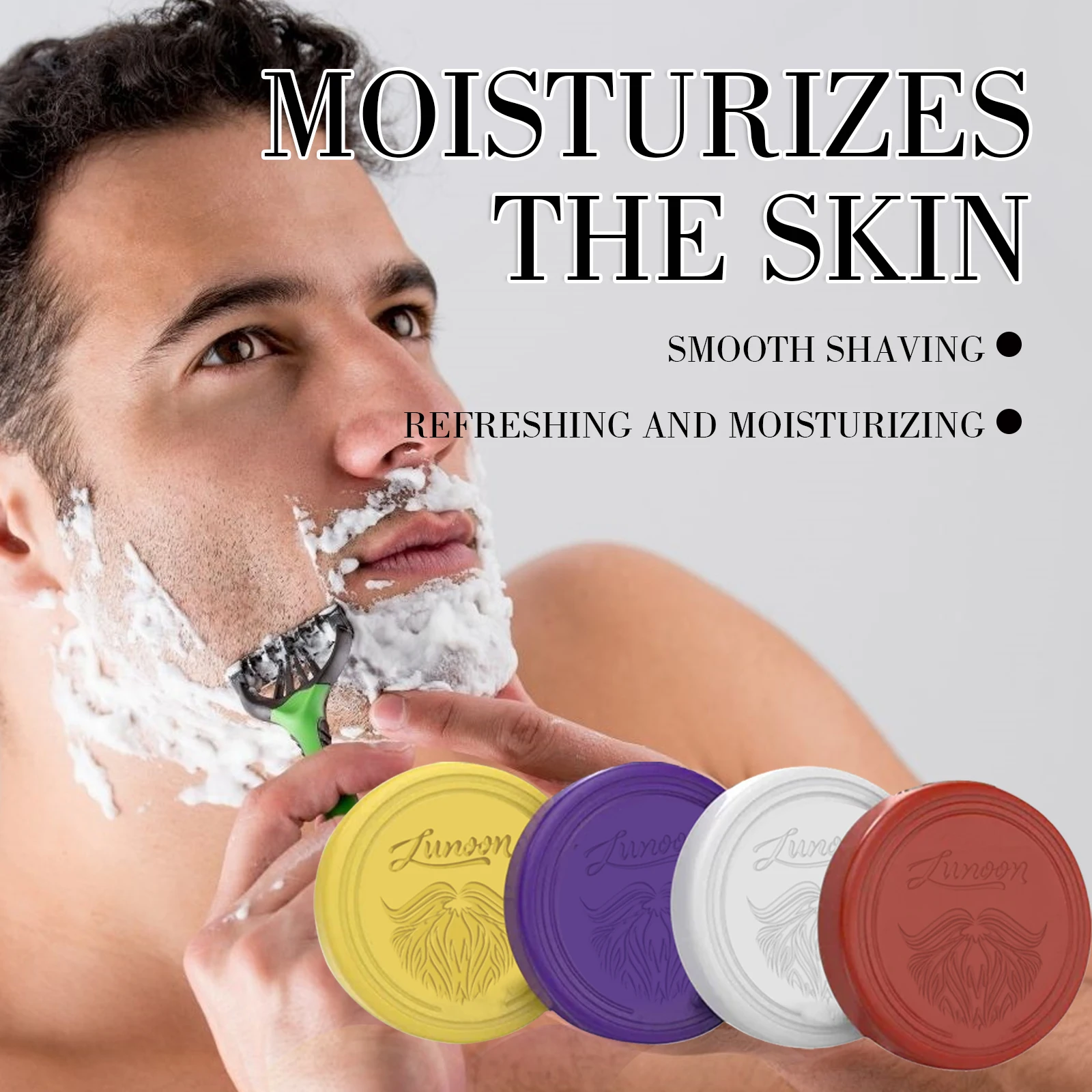 สบู่โกนหนวดสำหรับผู้ชาย 4/1 ชิ - Men'S Beard Grooming บทวิจารณ์และราคา
