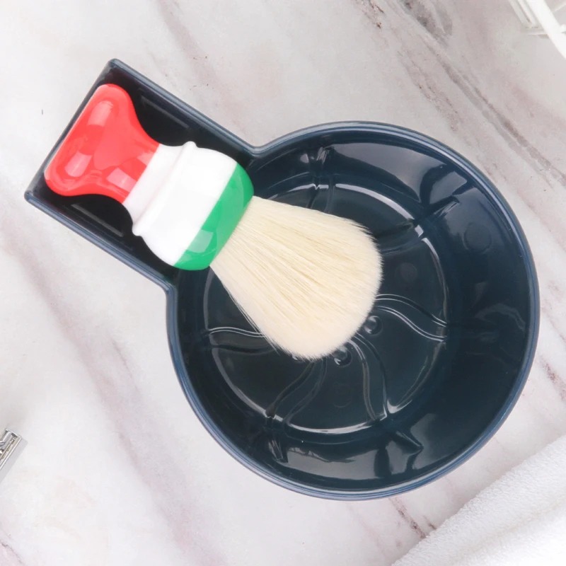 Yaqi คุณภาพสูงสีน้ําเงินเข้มชา - Shaving Brush Set บทวิจารณ์และราคา