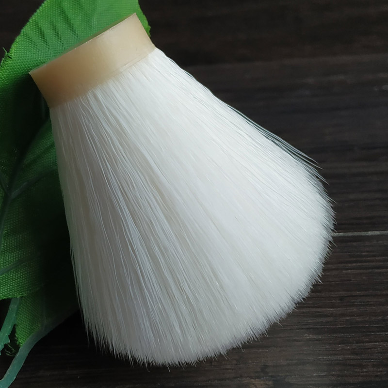 แปรงโกนหนวดขนสังเคราะห์สีขาวเห - Shaving Brush Set บทวิจารณ์และราคา