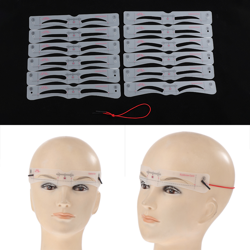 ชุดลายฉลุเขียนคิ้วนำกลับมาใช้ไ - Men'S Grooming Eyebrow Shape บทวิจารณ์และราคา
