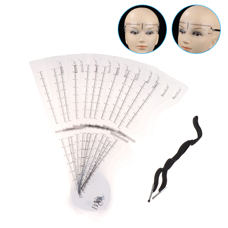 ชุดลายฉลุเขียนคิ้วนำกลับมาใช้ไ - Men'S Grooming Eyebrow Shape บทวิจารณ์และราคา