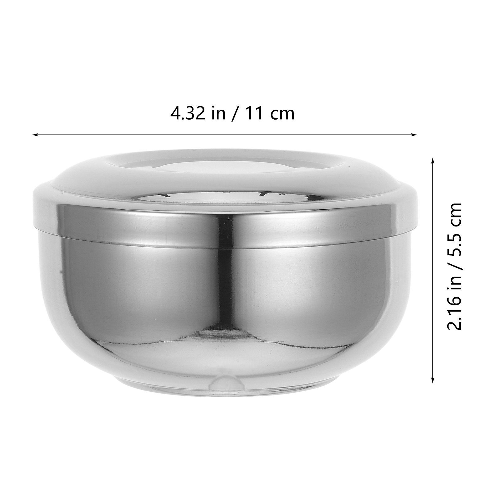 ชามโกนหนวดสแตนเลสพร้อมฝาปิด ภา - Men'S Grooming Cream บทวิจารณ์และราคา