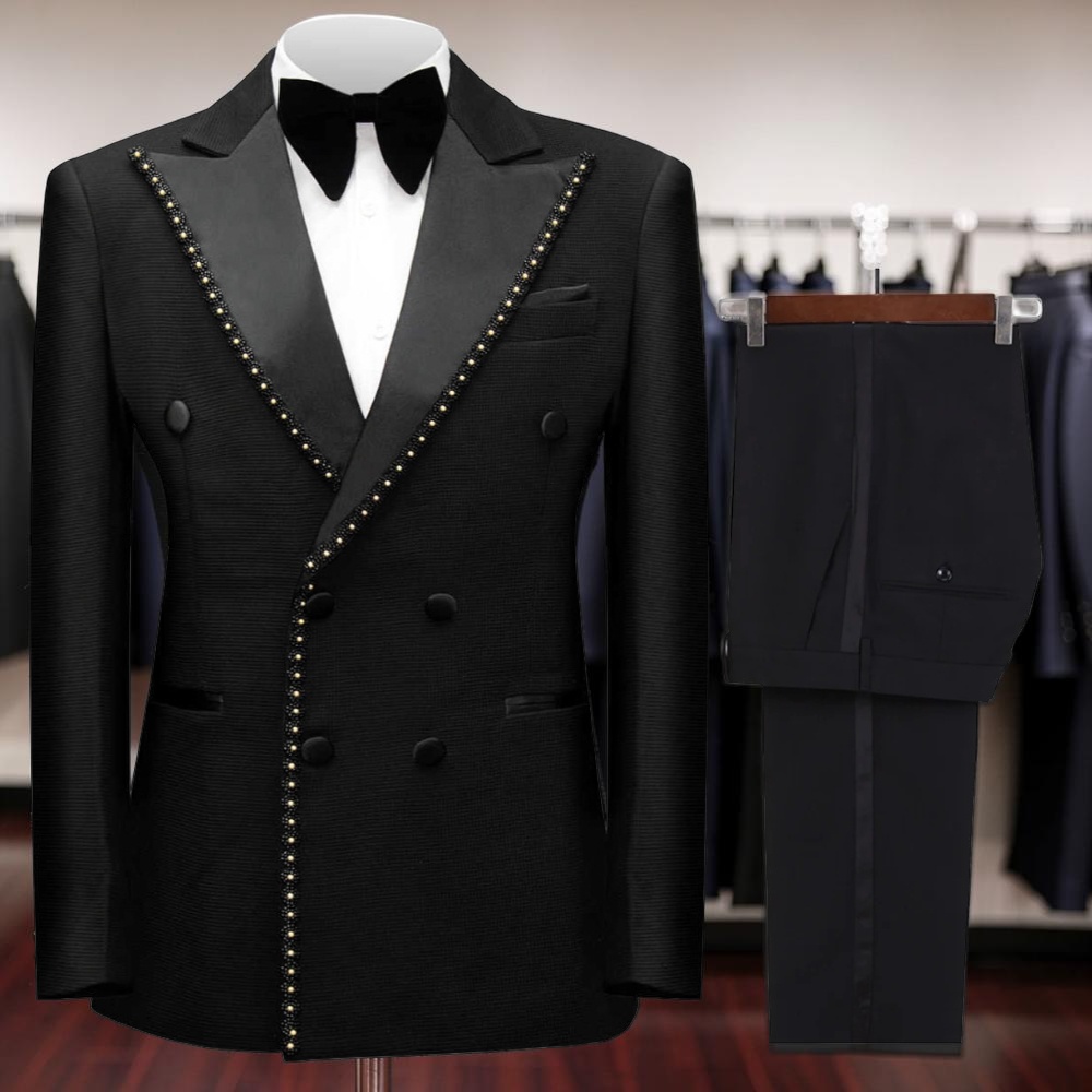 ชุดสูทผู้ชายแบบกระดุมสองแถวประ - Men Grooming Outfit บทวิจารณ์และราคา