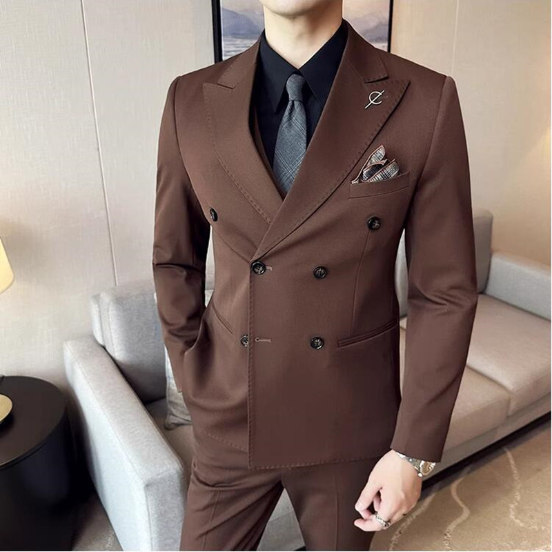 ชุดสูทผู้ชาย 2 ชิ้น แจ็คเก็ต+ก - Men Grooming Outfit บทวิจารณ์และราคา