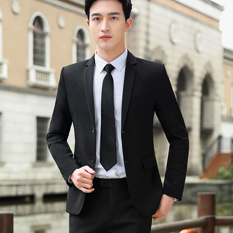 สลิมฟิตสไตล์เกาหลีเสื้อแจ็คเก็ - Men'S Grooming And Style บทวิจารณ์และราคา