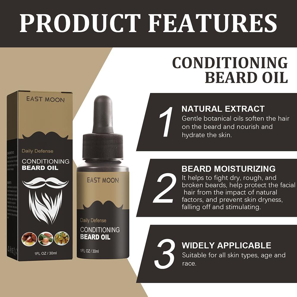 30ml Beard Growth Oil Serum สํ - Men'S Grooming Tonic บทวิจารณ์และราคา