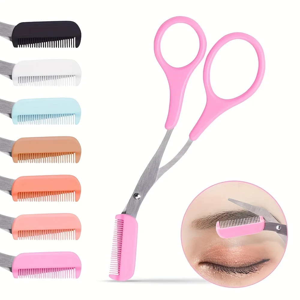 กรรไกรตัดแต่งขนคิ้วพร้อมหวี สำ - Men'S Grooming Eyebrow Shape บทวิจารณ์และราคา