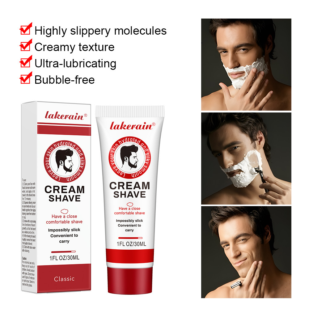 Lakerain ครีมโกนหนวดเจลโกนหนวด - Men'S Grooming Cream บทวิจารณ์และราคา