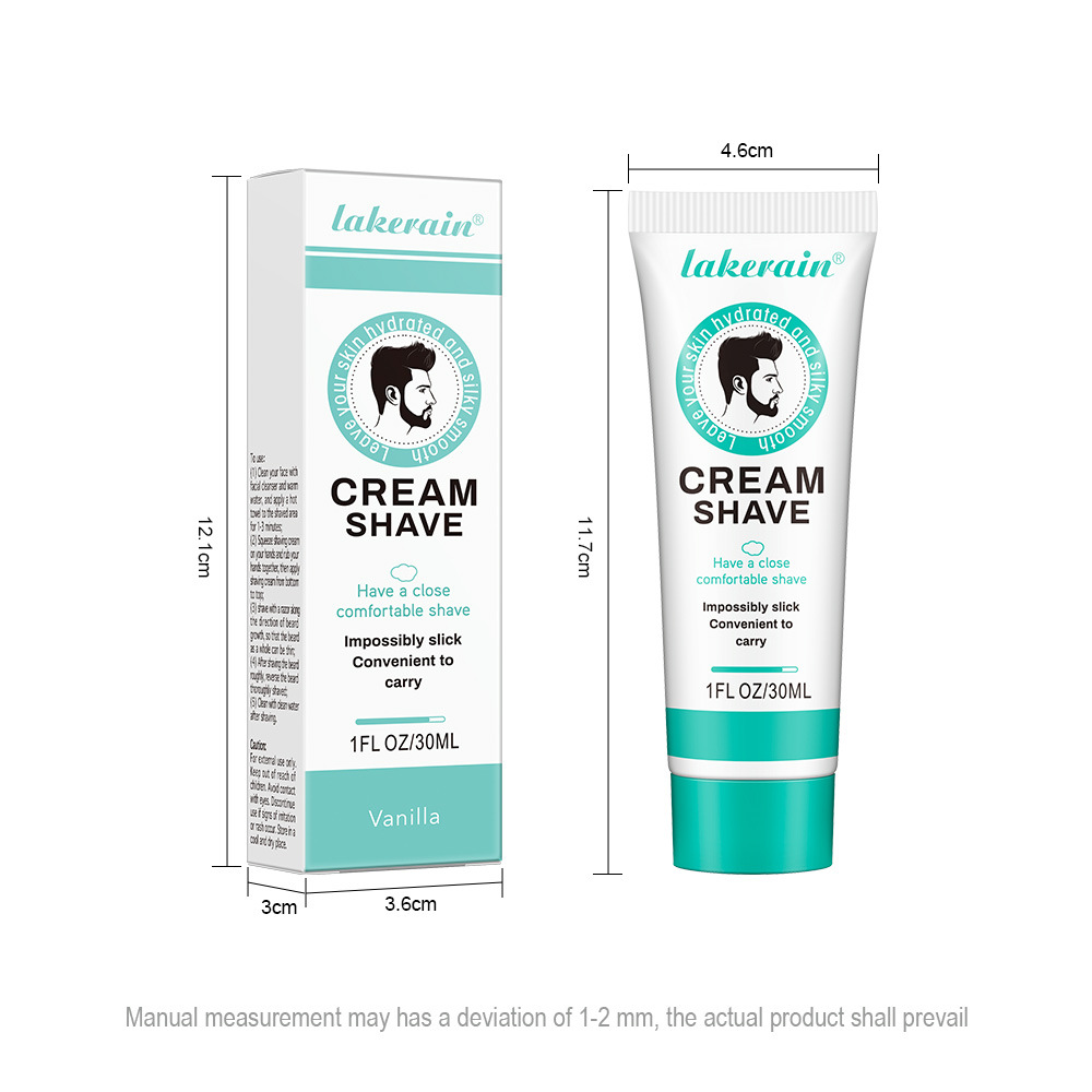 Lakerain ครีมโกนหนวดเจลโกนหนวด - Men'S Grooming Cream บทวิจารณ์และราคา